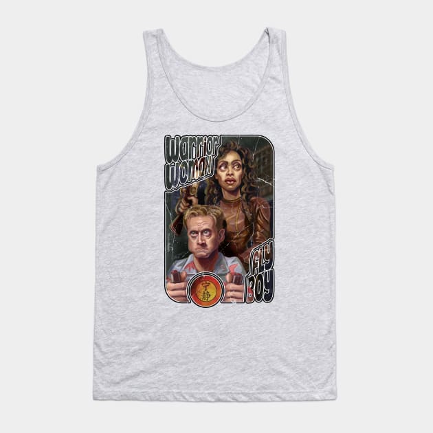 Firefly: Warrior Woman & Fly Boy Tank Top by Dustin Resch